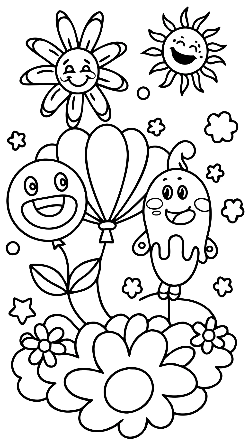 Joy Inside Out Coloring Page